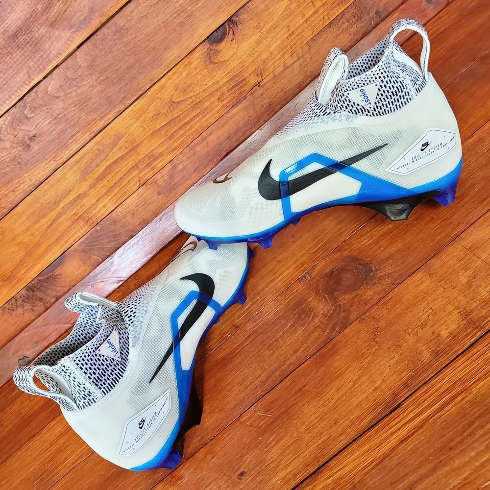 Nike Alpha Menace Elite 3 Football Cleats Men 10.5 FlyKnit 360 CT6648-101 New - Picture 5 of 7
